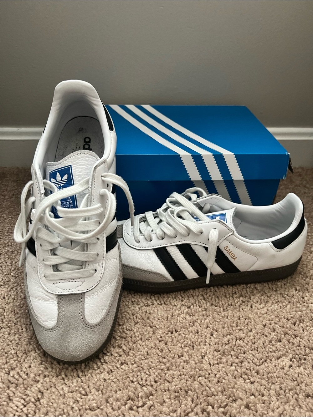 Adidas Sambas OG ‘White Black Gum’